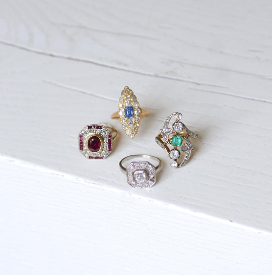 The 4 Club: Diamond, Sapphire, Ruby, Emerald - Penelope Gallery