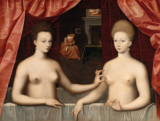 Blushing with pleasure - Penelope Gallery