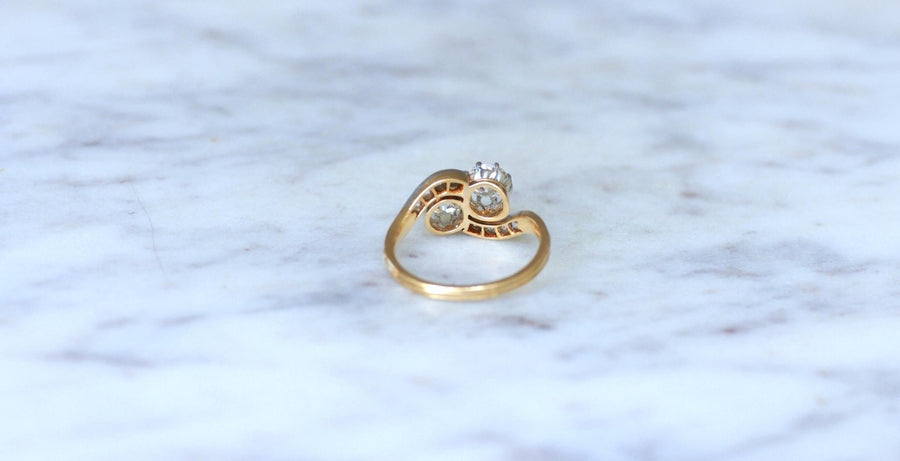 Toi et Moi Diamond Ring 1.25 Cts - Galerie Pénélope