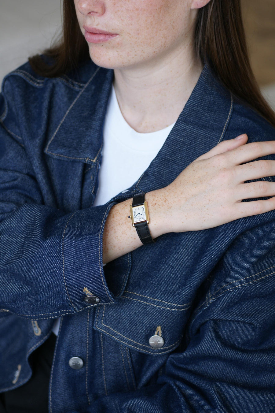 Cartier Tank Louis Cartier Yellow Gold Watch 78087