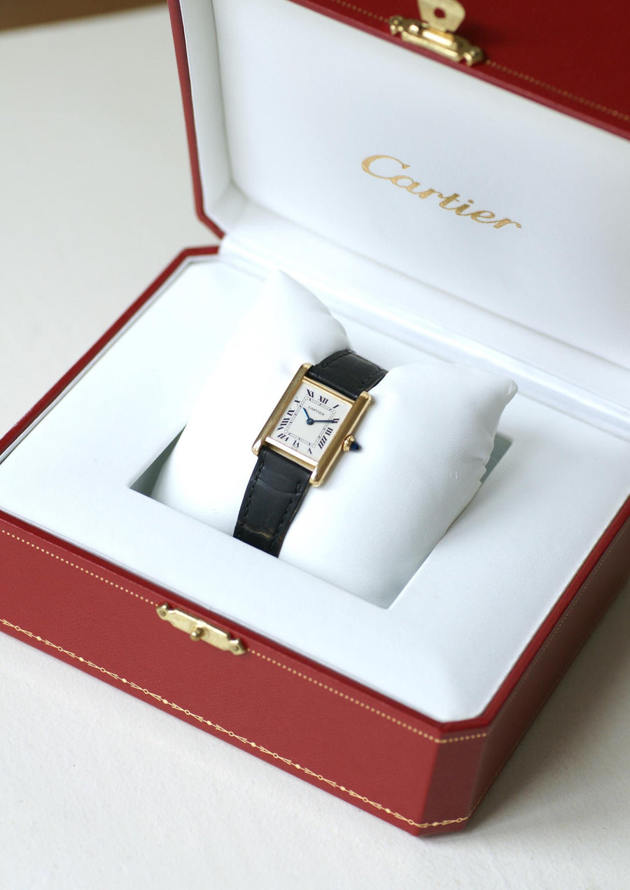 Cartier Tank Louis Cartier Yellow Gold Watch 78087