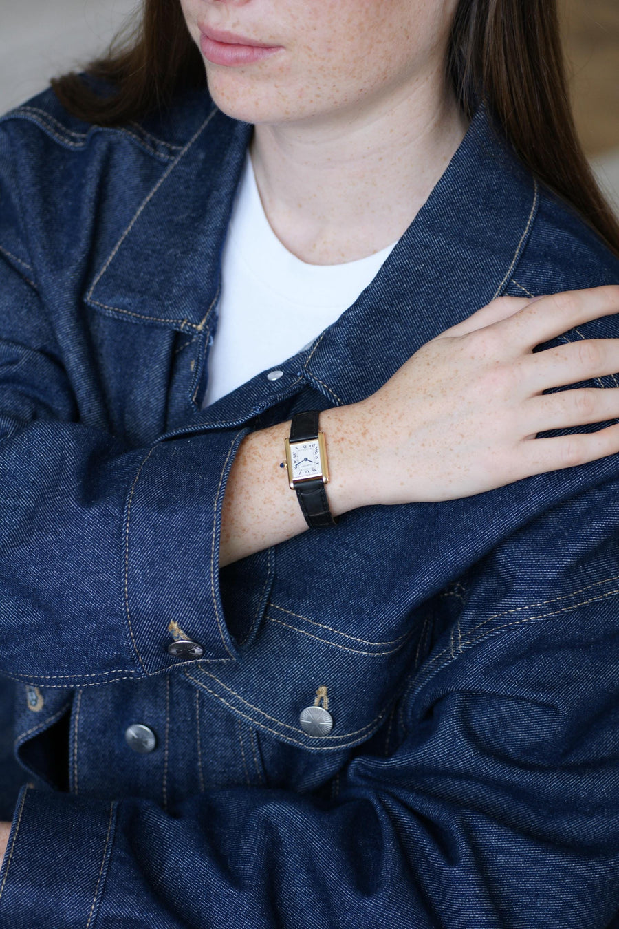 Cartier Tank Louis Cartier Yellow Gold Watch 78087
