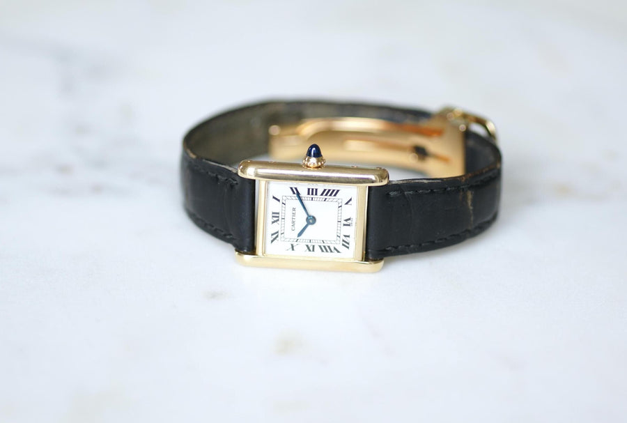 Cartier Tank Louis Cartier Yellow Gold Watch 78087