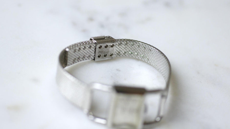 Jaeger LeCoultre for Hermès Women's Mechanical Steel Caliper Watch from the 70's