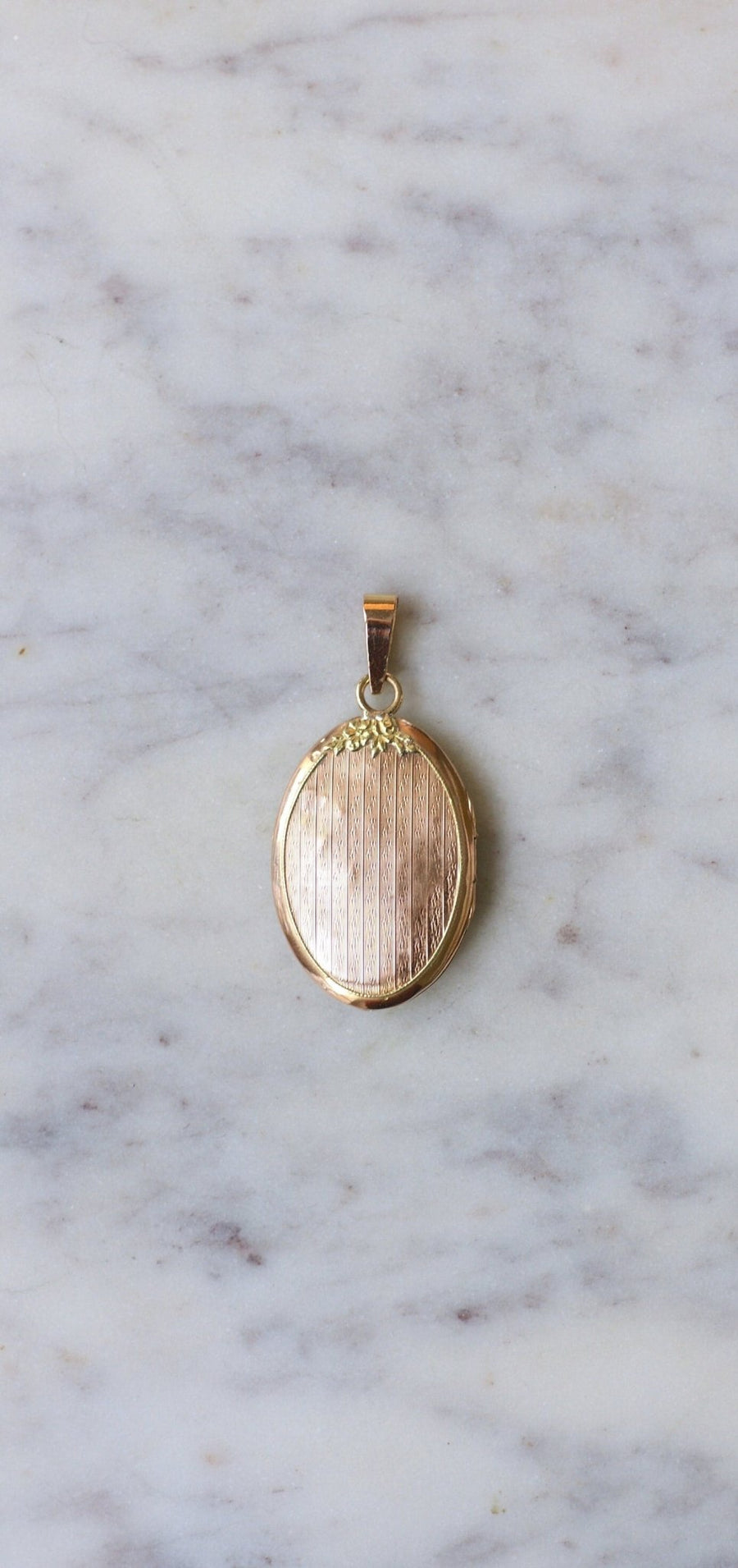Pink-cut diamond opening medallion - Galerie Pénélope