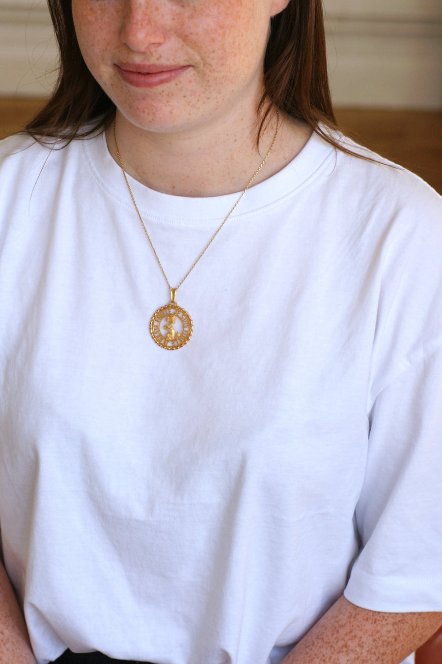 Je Suis Fidèle Je Reste Fidèle Yellow Gold Poodle Pendant - Galerie Pénélope