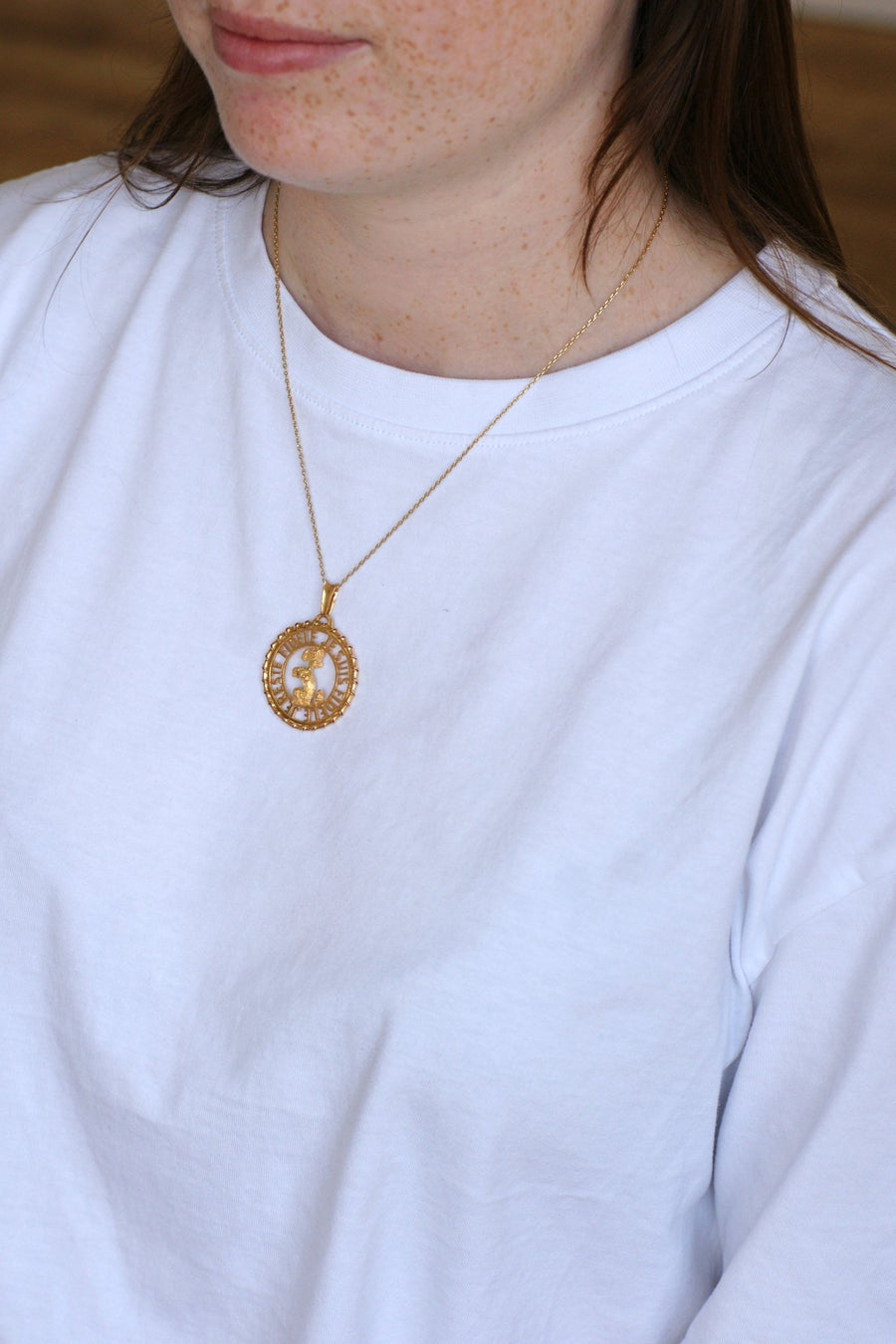 Je Suis Fidèle Je Reste Fidèle Yellow Gold Poodle Pendant - Galerie Pénélope