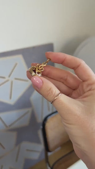 Yellow Gold and Amethyst Seal Pendant Ecclesiastical Armory Intaglio