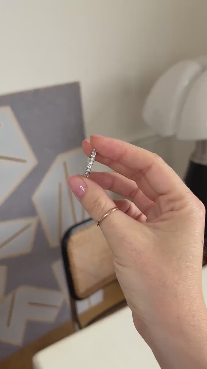 Ring Tour Complet Diamonds 1,00 Ct on White Gold