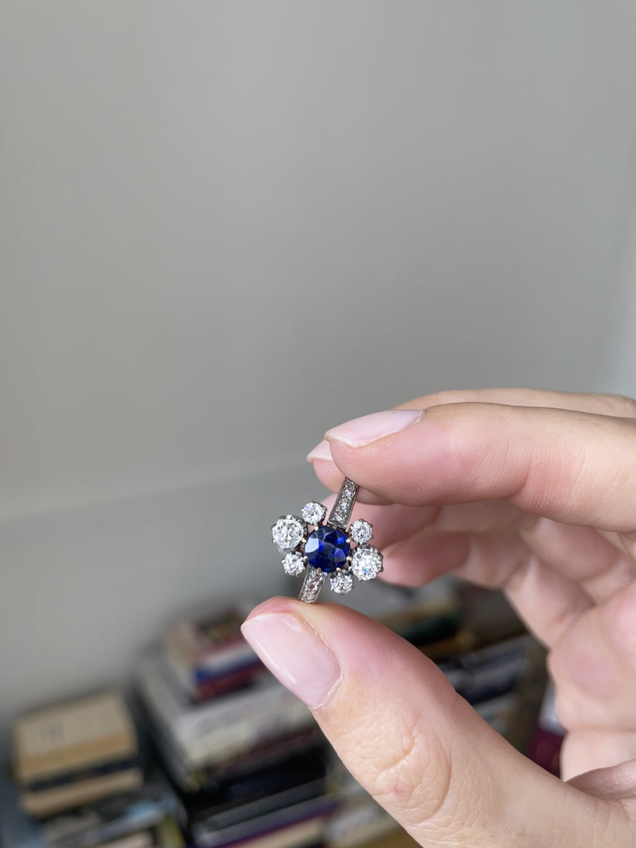 Belle Epoque sapphire & diamond ring