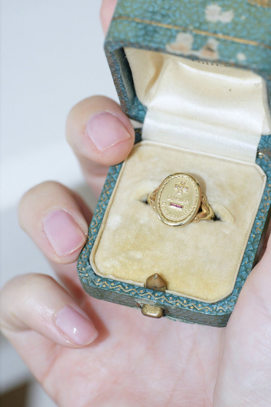 Antique ring A.AUGIS - Galerie Pénélope