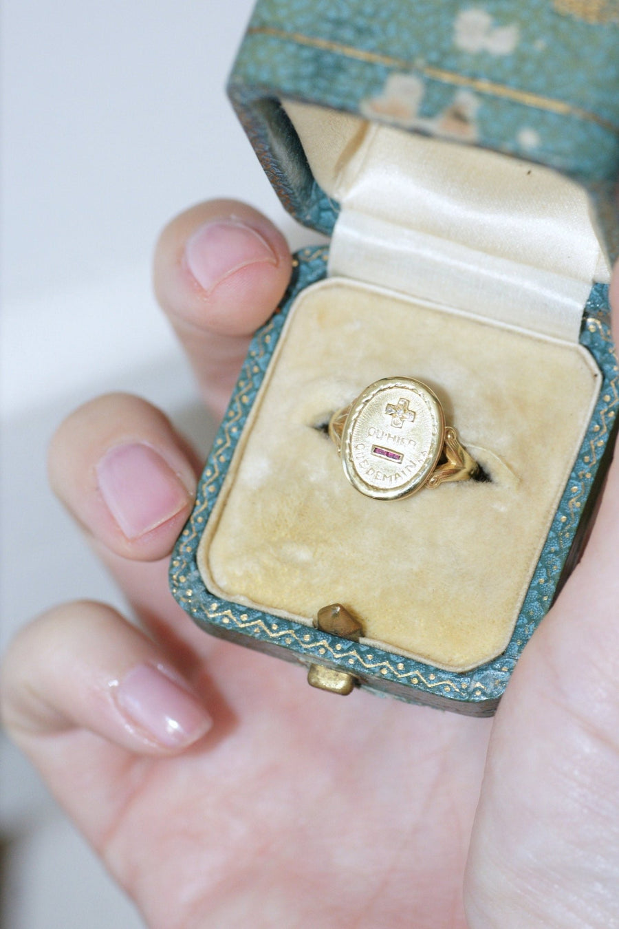 Antique ring A.AUGIS - Galerie Pénélope
