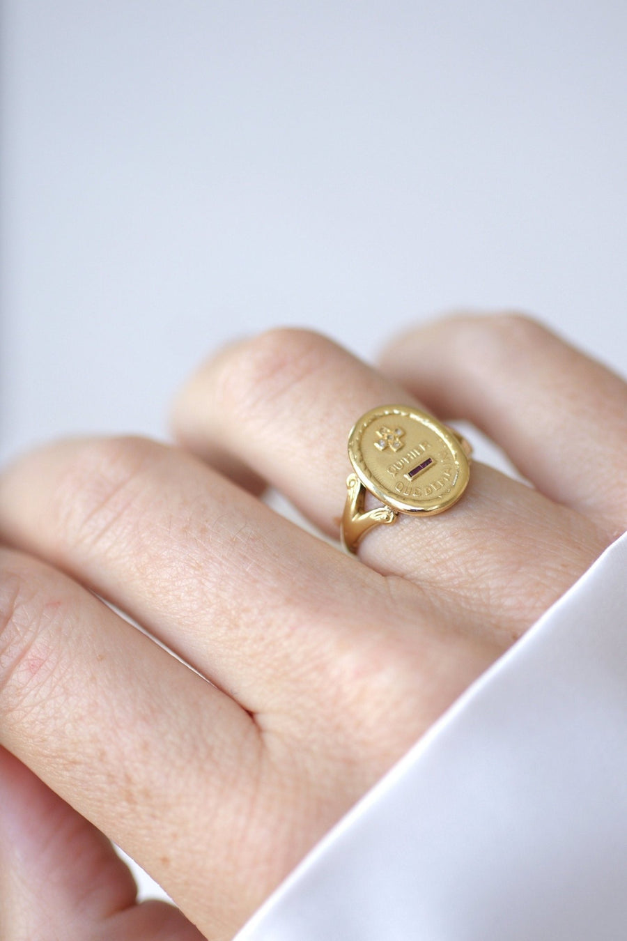 Antique ring A.AUGIS - Galerie Pénélope