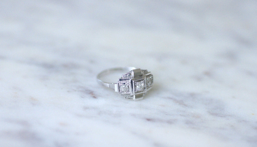 Art Deco diamond ring - Penelope Gallery