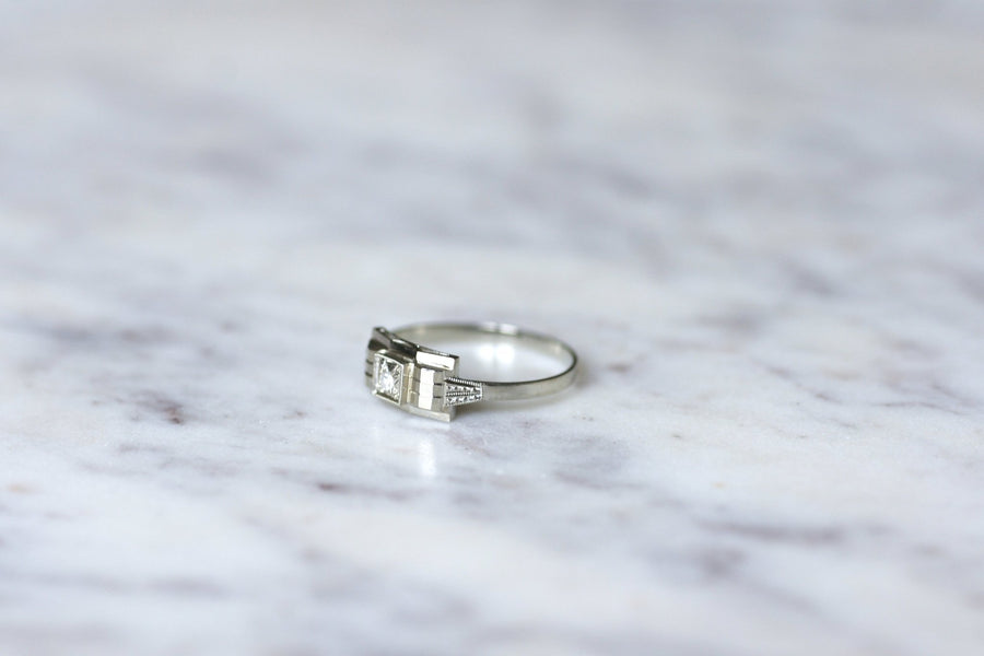 Art Deco diamond band ring - Penelope Gallery