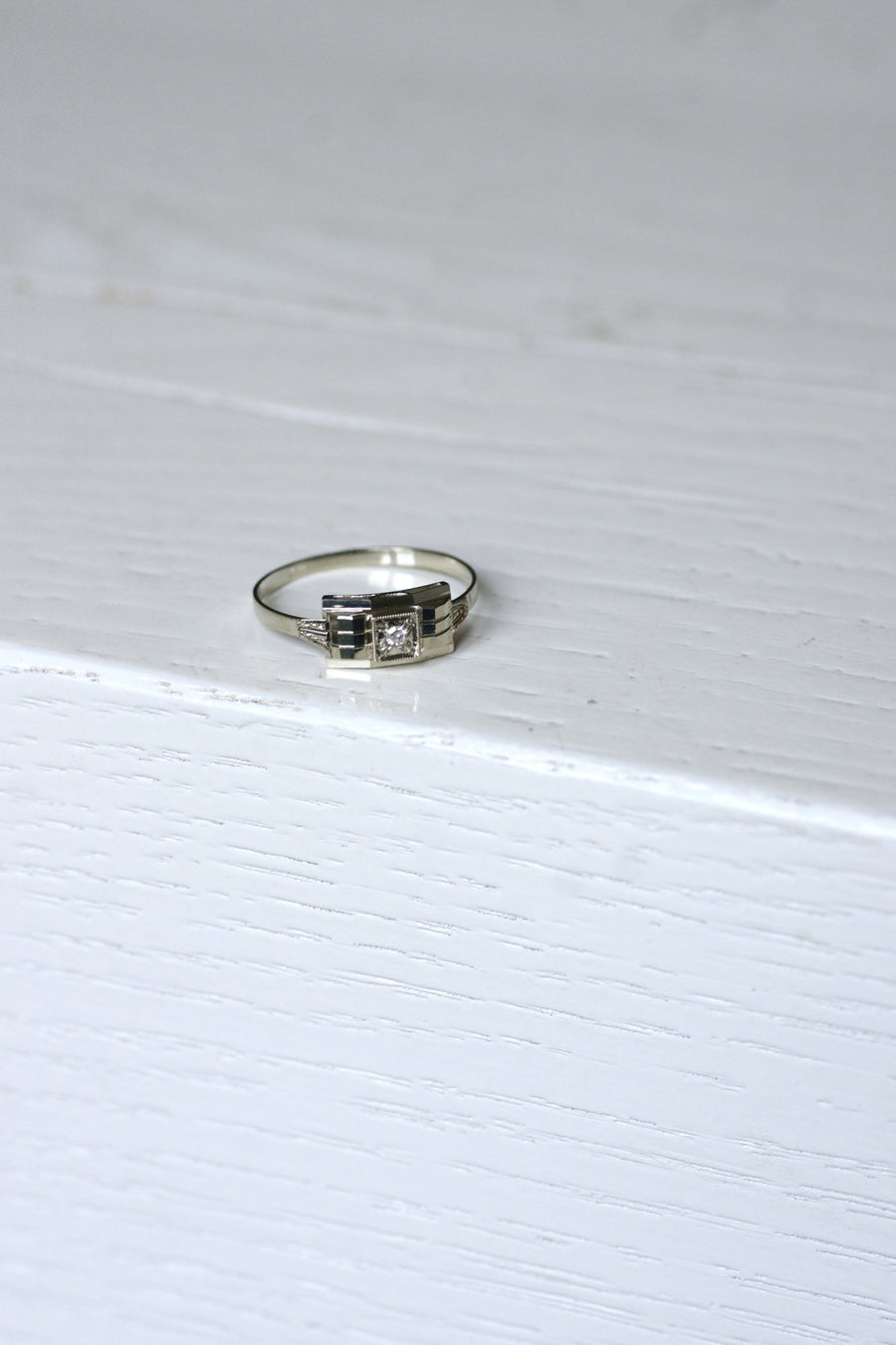 Art Deco diamond band ring - Penelope Gallery