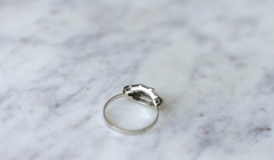 Art Deco diamond band ring - Penelope Gallery