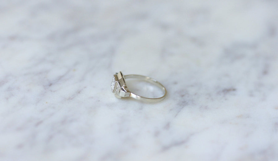 Art Deco diamond band ring - Penelope Gallery