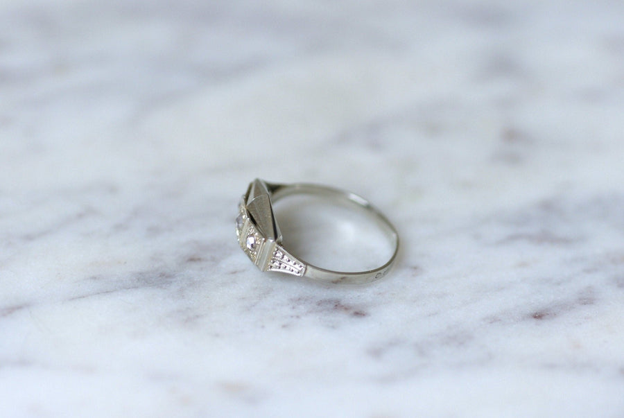 Art Deco diamond band ring - Penelope Gallery