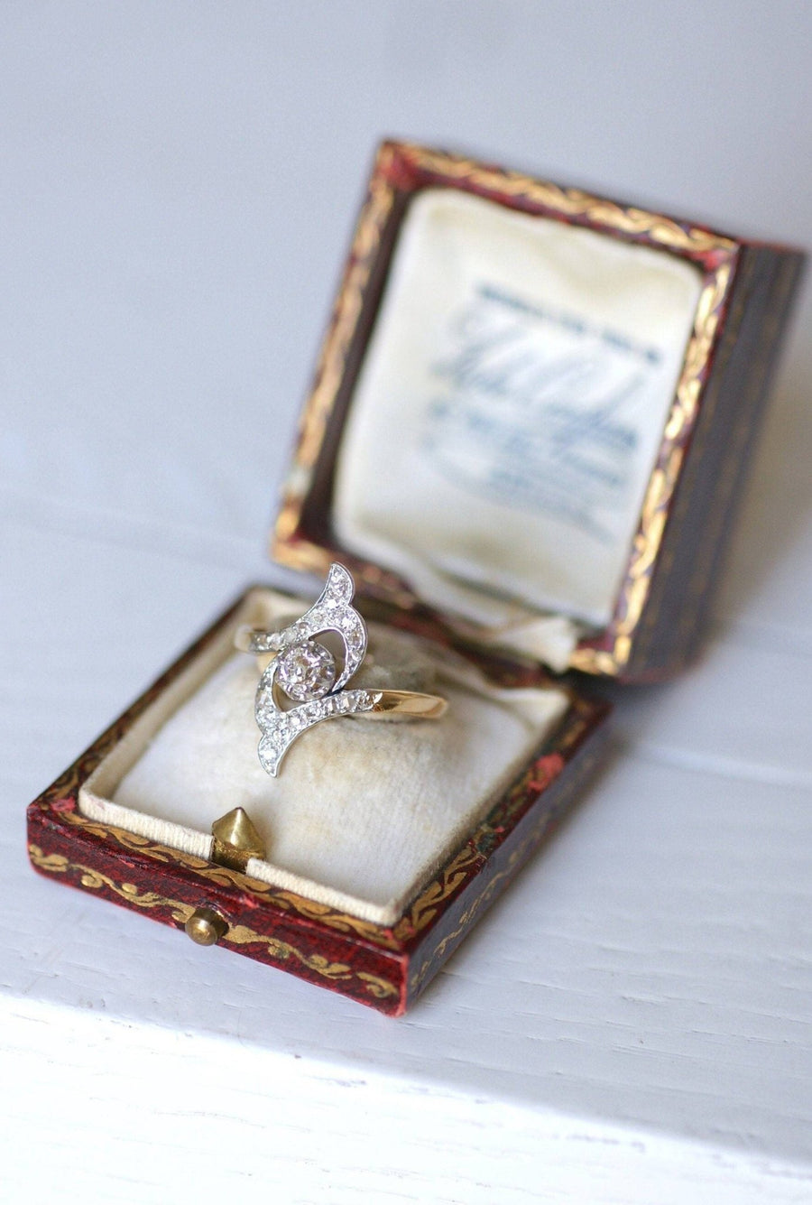 Belle Epoque diamond ring - Galerie Pénélope