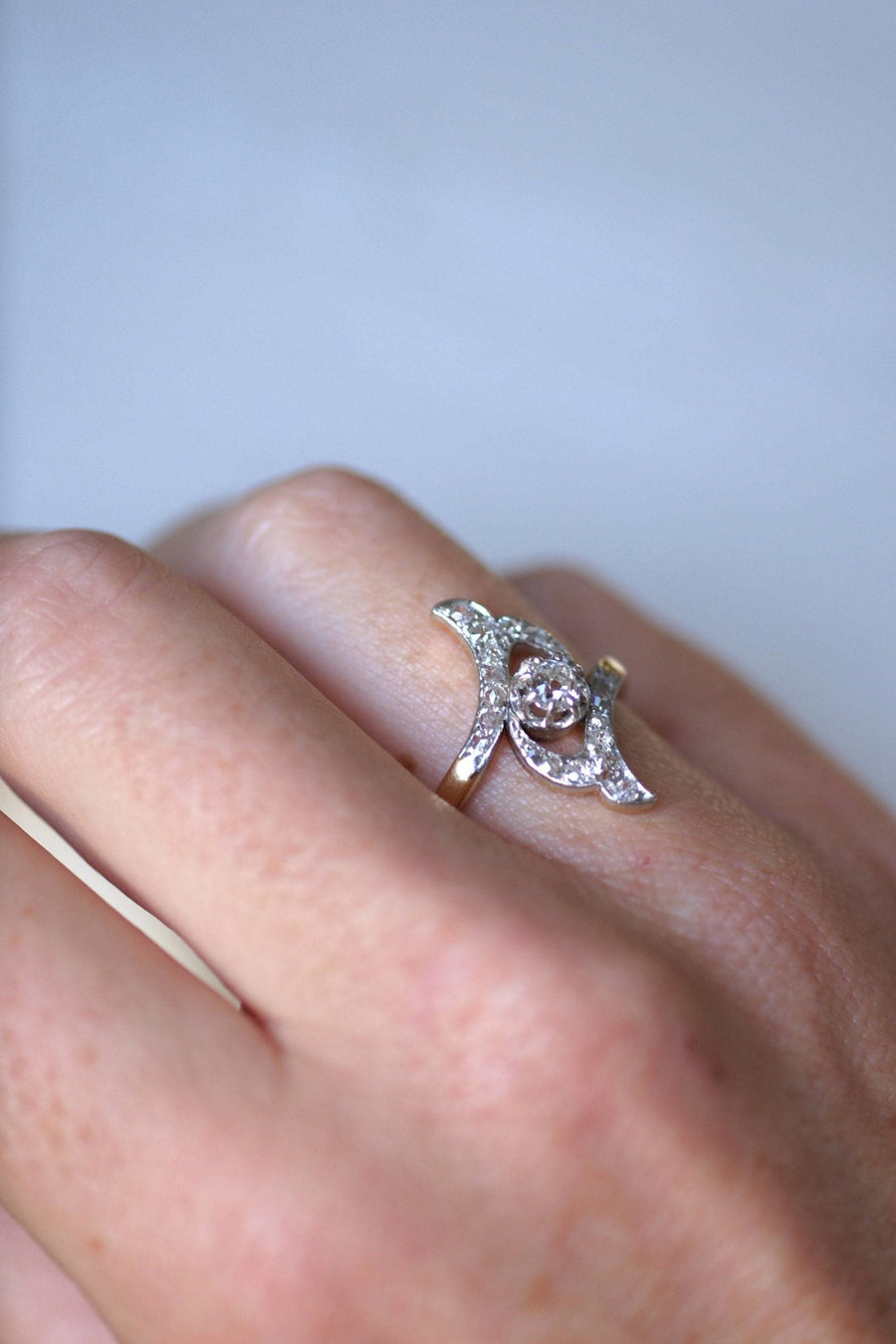Belle Epoque diamond ring - Galerie Pénélope