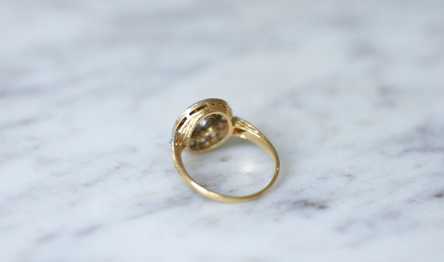 Round diamond target ring - Penelope Gallery