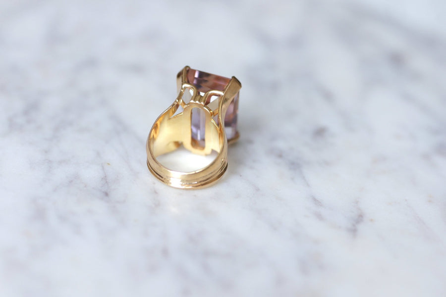 Vintage amethyst cocktail ring - Penelope Gallery