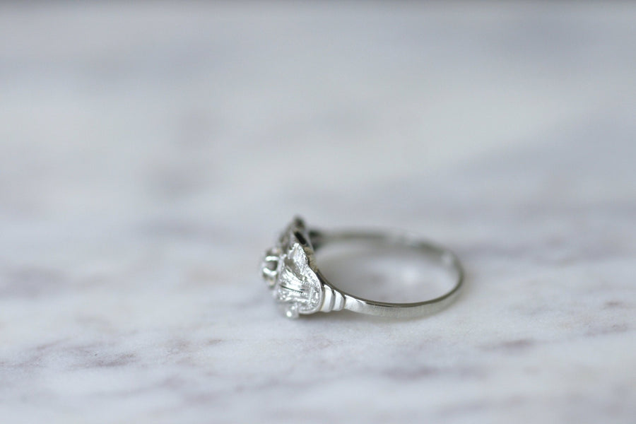 Art Deco diamond engagement ring - Penelope Gallery