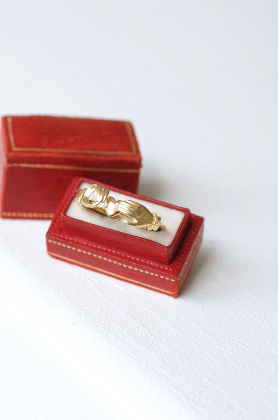 Yellow Gold Faith Ring - Penelope Gallery