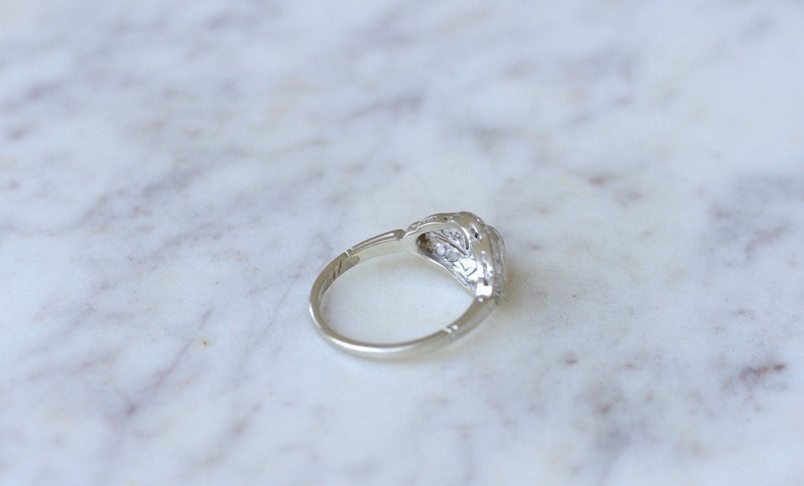 Art deco diamond dome ring - Penelope Gallery