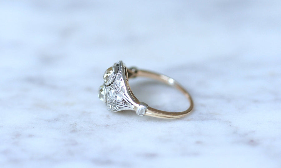 Belle Epoque diamond dome ring - Penelope Gallery