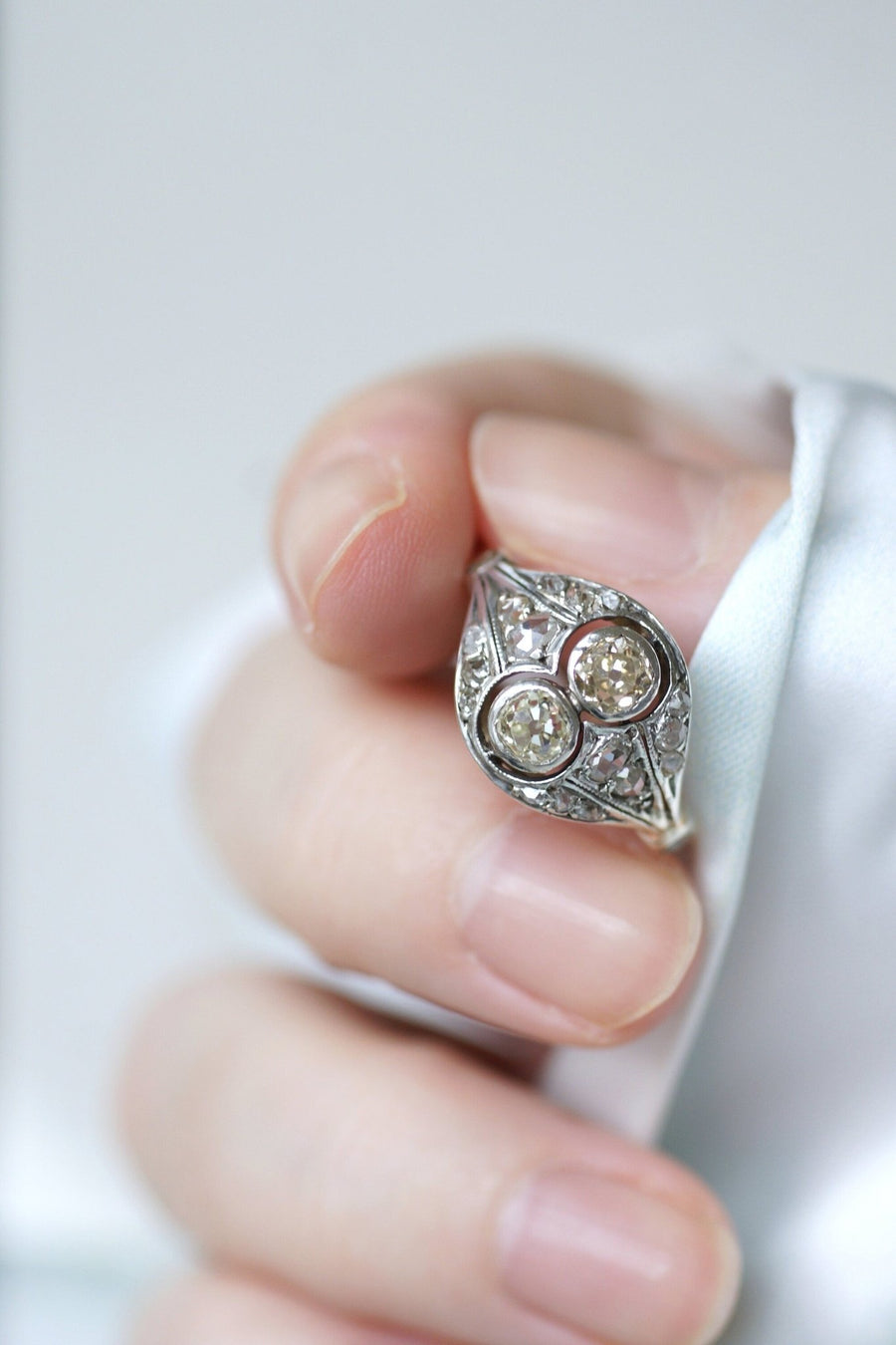Belle Epoque diamond dome ring - Penelope Gallery