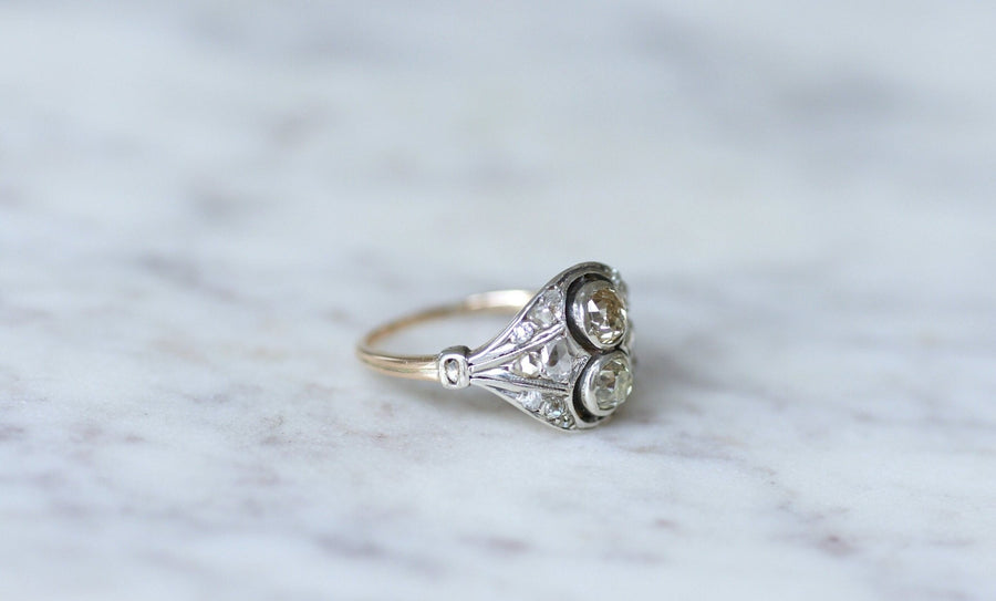 Belle Epoque diamond dome ring - Penelope Gallery