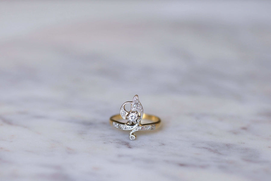 Duchess Belle Epoque diamond ring - Galerie Pénélope