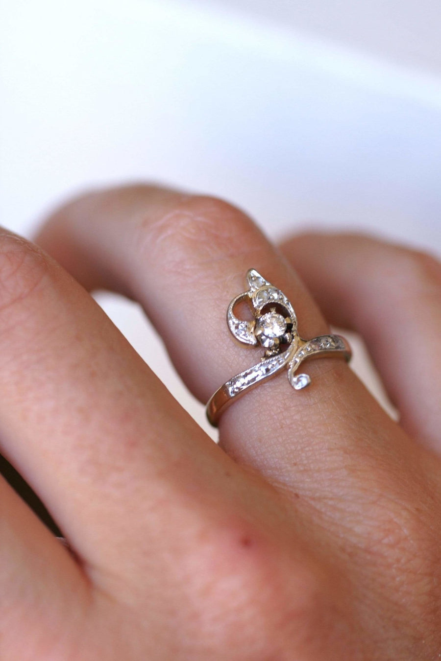 Duchess Belle Epoque diamond ring - Galerie Pénélope