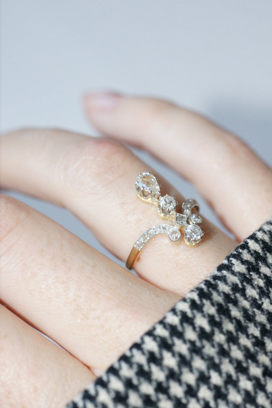 Duchess pear diamond ring - Penelope Gallery