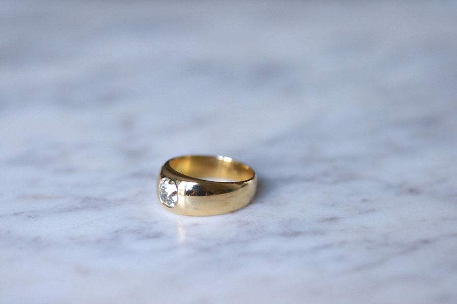 1.33 Cts old cut diamond ring - Penelope Gallery