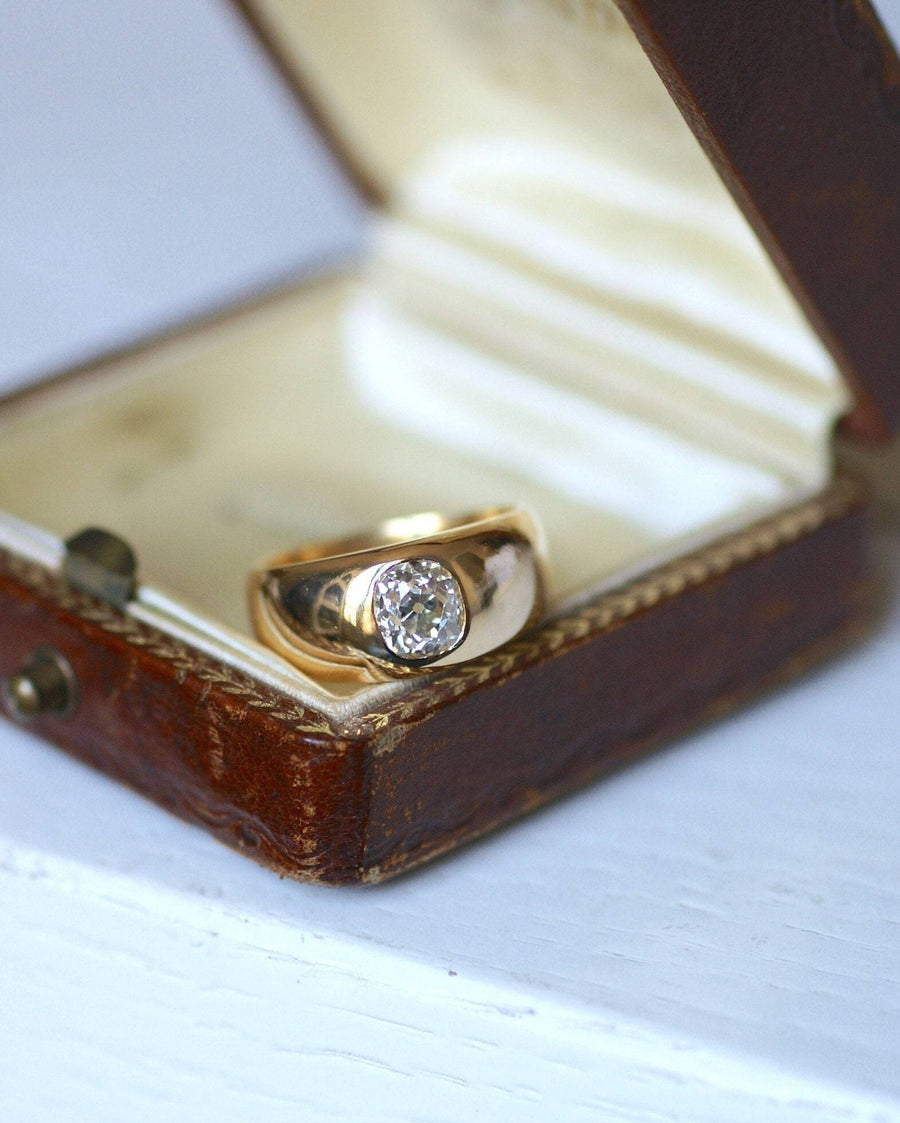 1.33 Cts old cut diamond ring - Penelope Gallery
