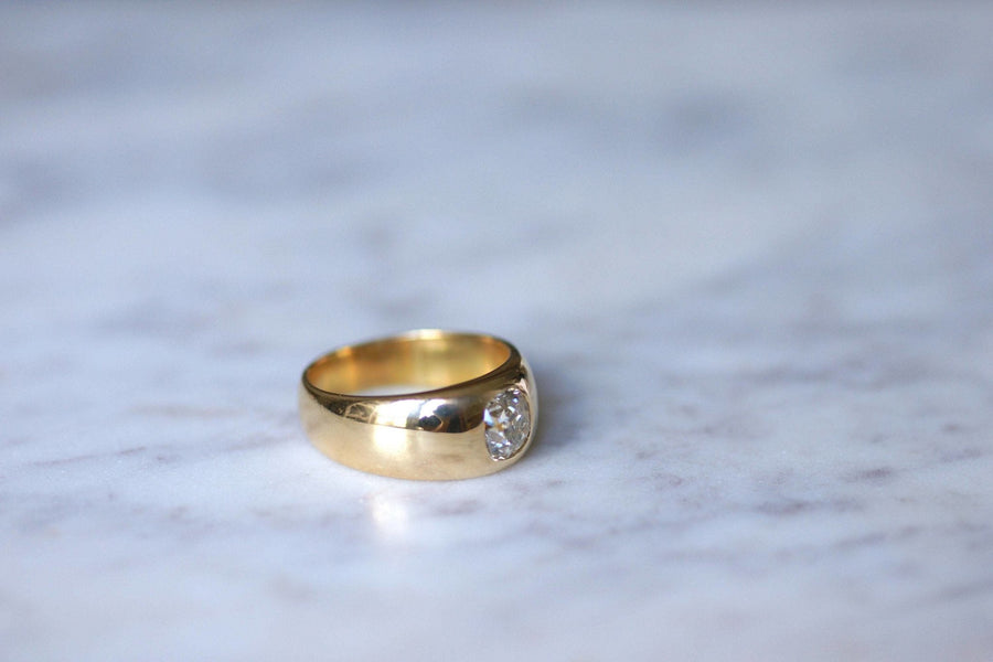 1.33 Cts old cut diamond ring - Penelope Gallery