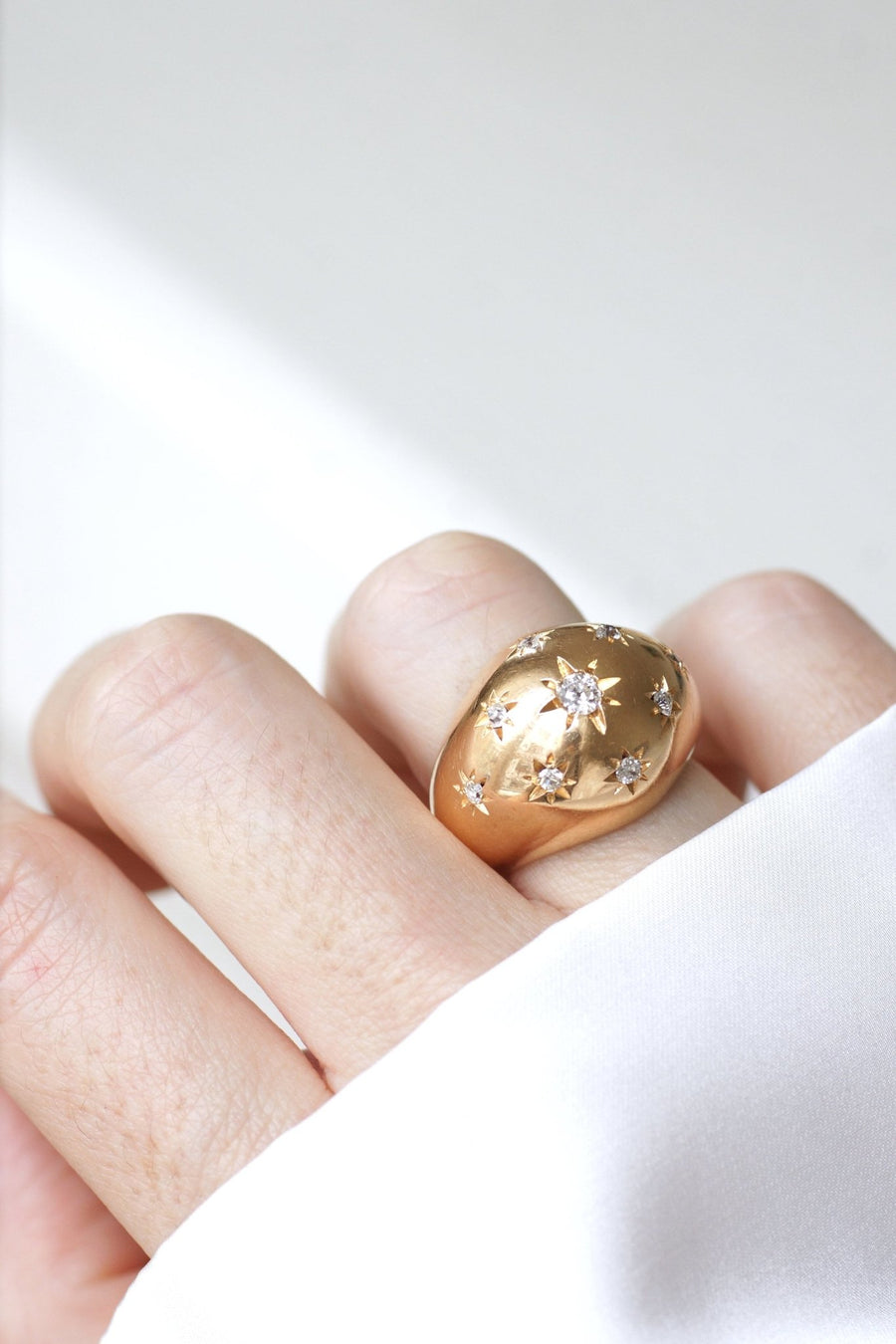 Large constellation diamond ring - Galerie Pénélope