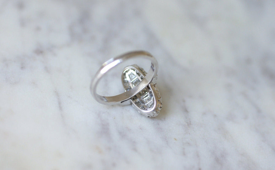 Marquise Antique Diamond Ring - Penelope Gallery