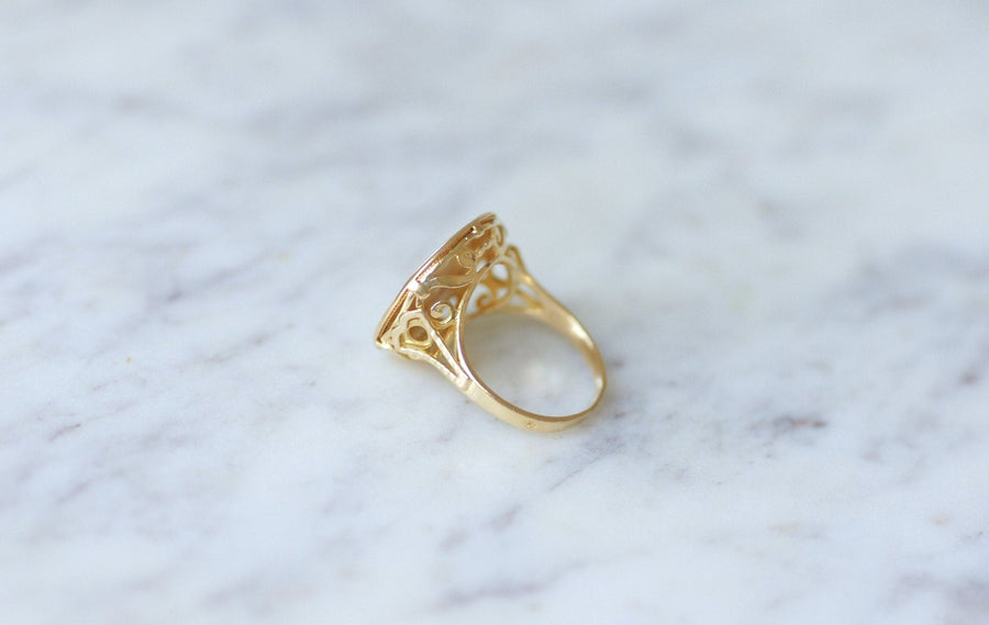 Gold ring Marianne 10 Francs - Penelope Gallery