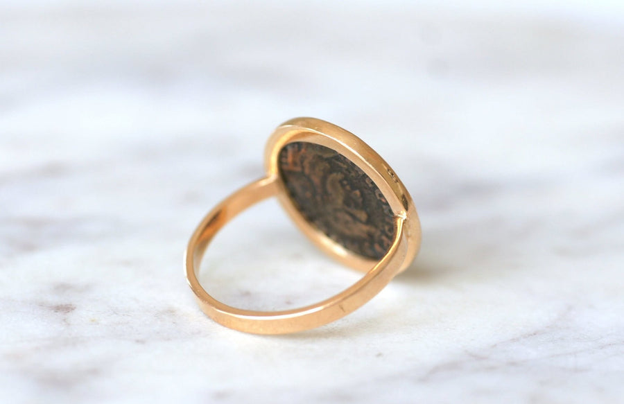 Roman Nummus ring - Penelope Gallery
