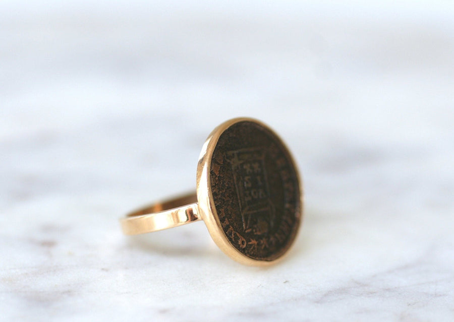 Roman Nummus ring - Penelope Gallery