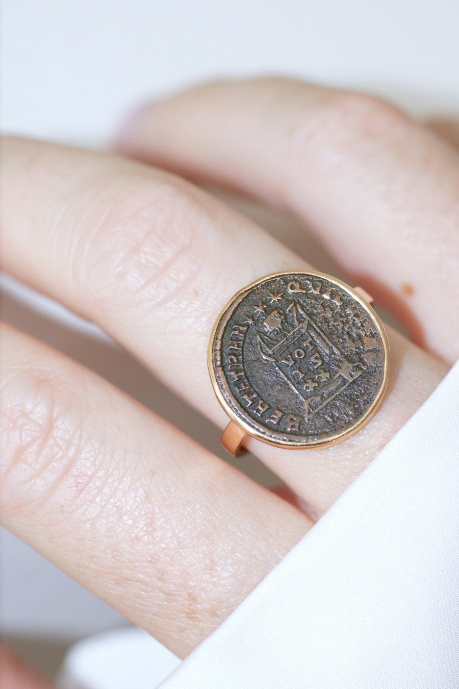 Roman Nummus ring - Penelope Gallery