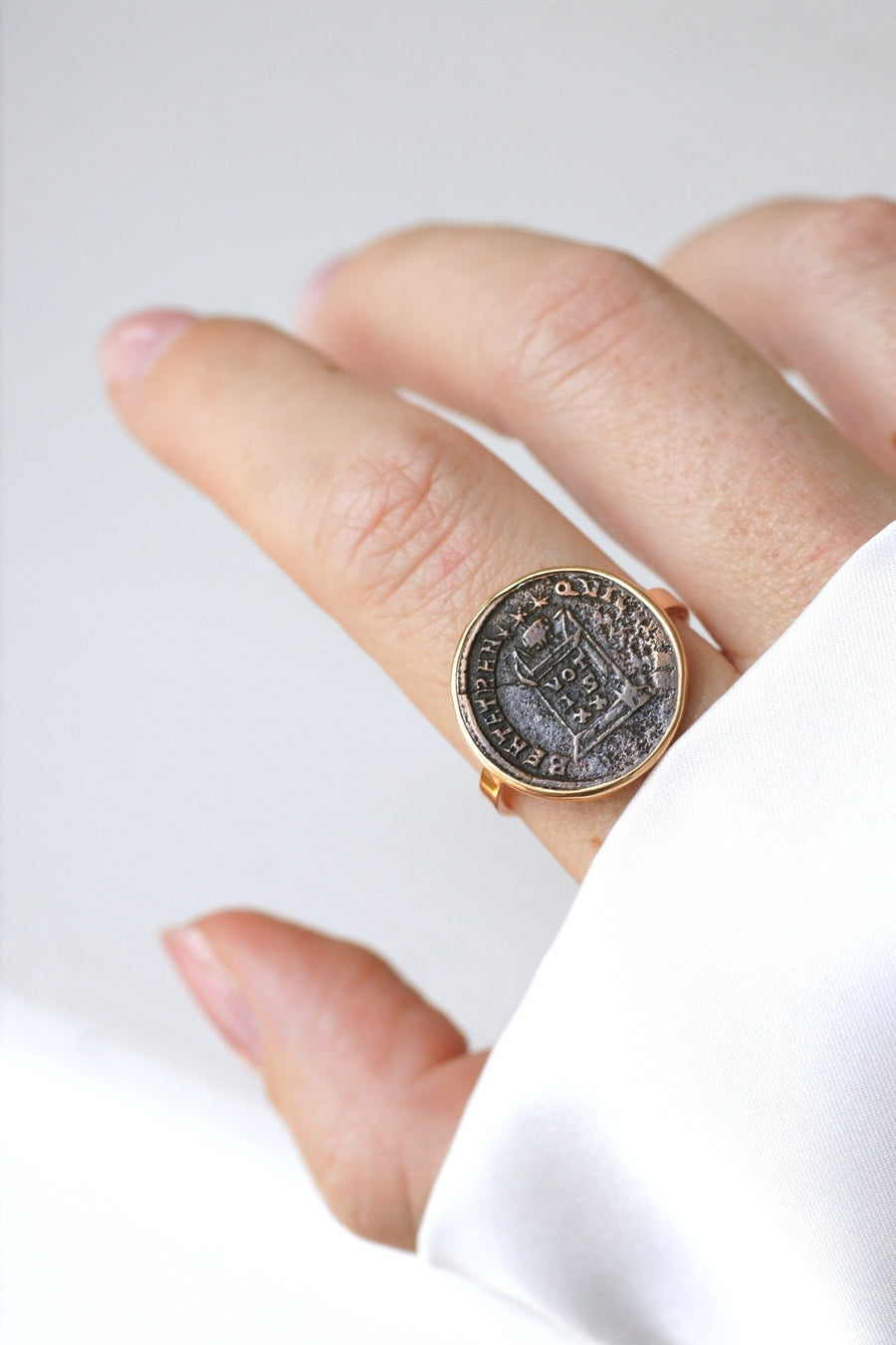 Roman Nummus ring - Penelope Gallery