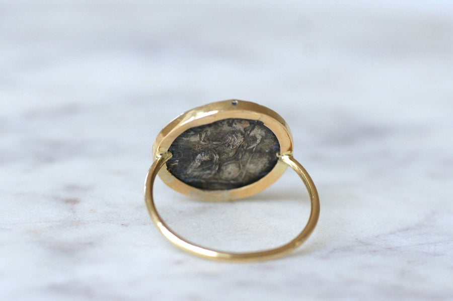 Roman coin ring Septimius Severus - Penelope Gallery
