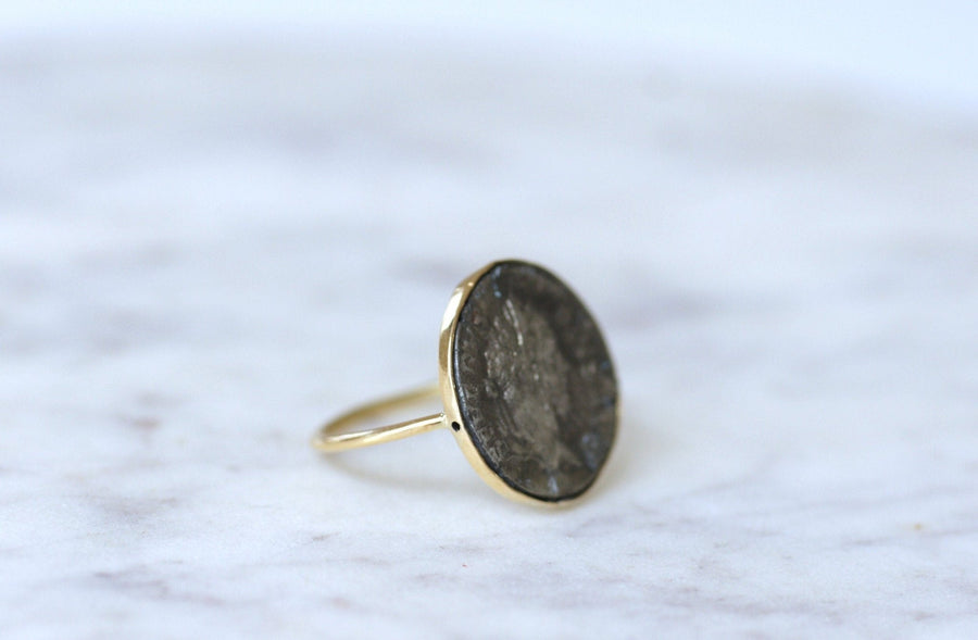 Roman coin ring Septimius Severus - Penelope Gallery