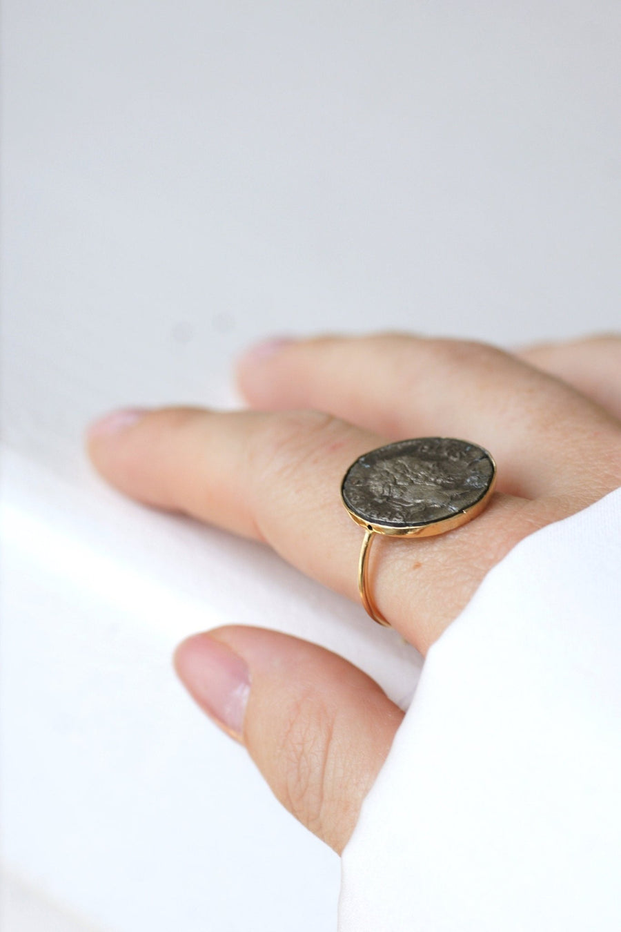 Roman coin ring Septimius Severus - Penelope Gallery