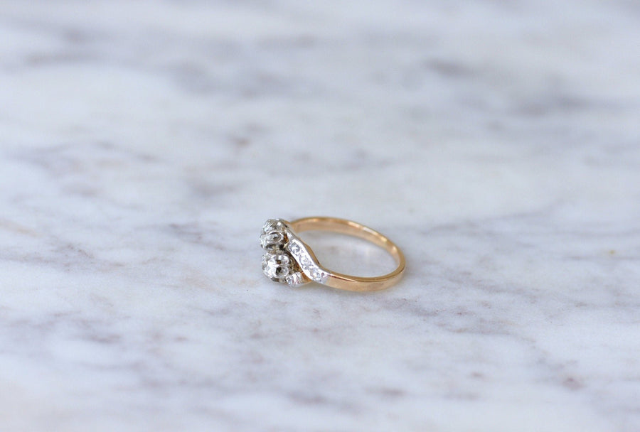 You and Me diamond ring - Penelope Gallery